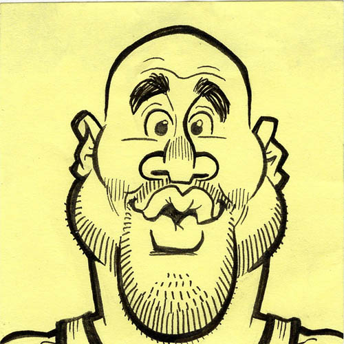 Goofy faced Shaq