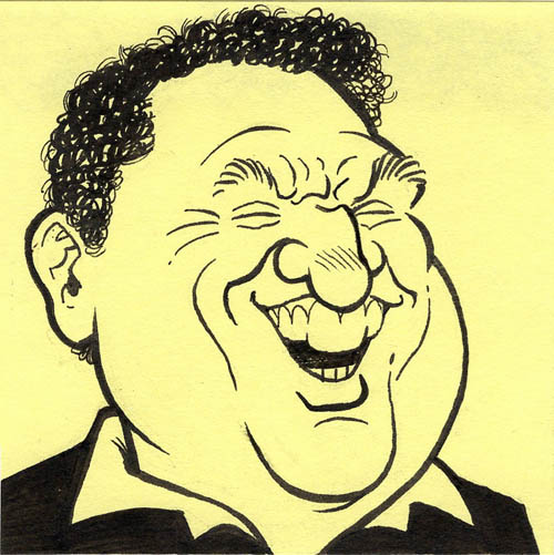 Mike Starr as Joe Mentalino caricature