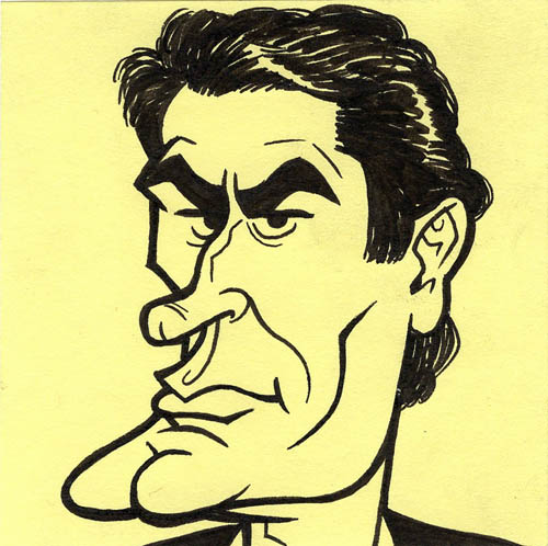 Charles Rocket as Nicholas Andre caricature