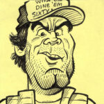 Cam Neely as Sea Bass caricature