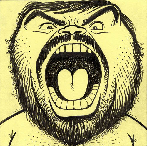 Jack Black caricature