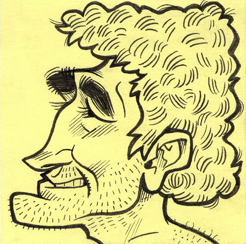Ben Askren profile caricature