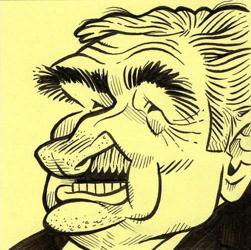 José “Pepe” Mujica caricature