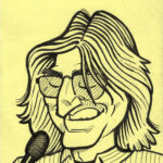 Mitch Hedberg caricature