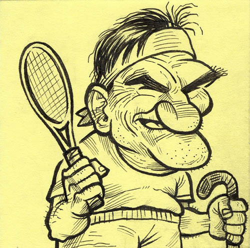 Very old Roger Federer