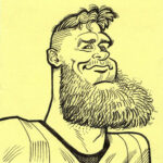 Cooper Kupp caricature