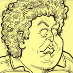 Jonah Hill as Adam Grossman caricature